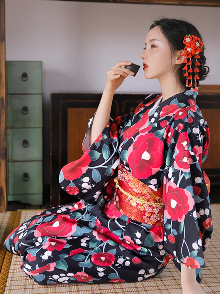 Women'S Formal Traditional Wear - Gaun Panjang Wanita Motif Bunga Gaya