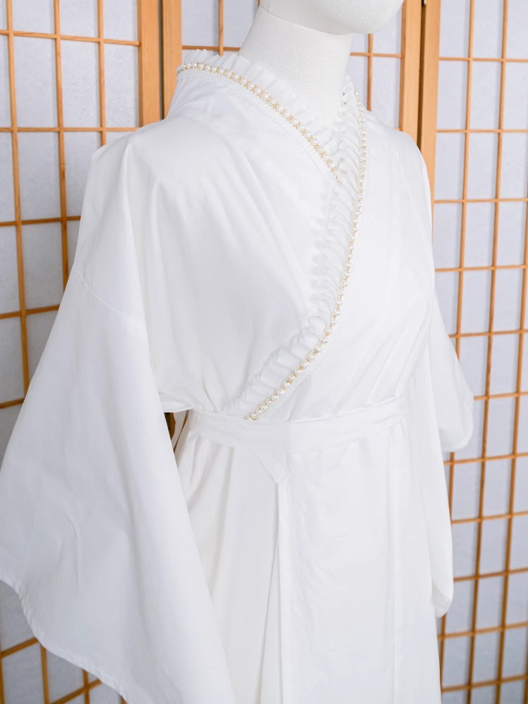 Women'S Formal Traditional Wear - Pakaian Dalam Kimono Berhias Renda Warna