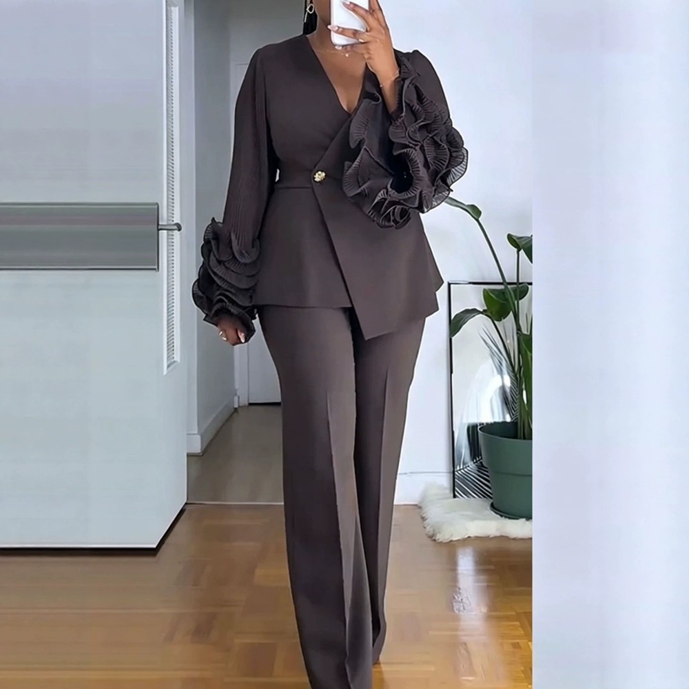 Women'S Formal Wear Suits - Setelan Celana 2 Potong Wanita Blazer