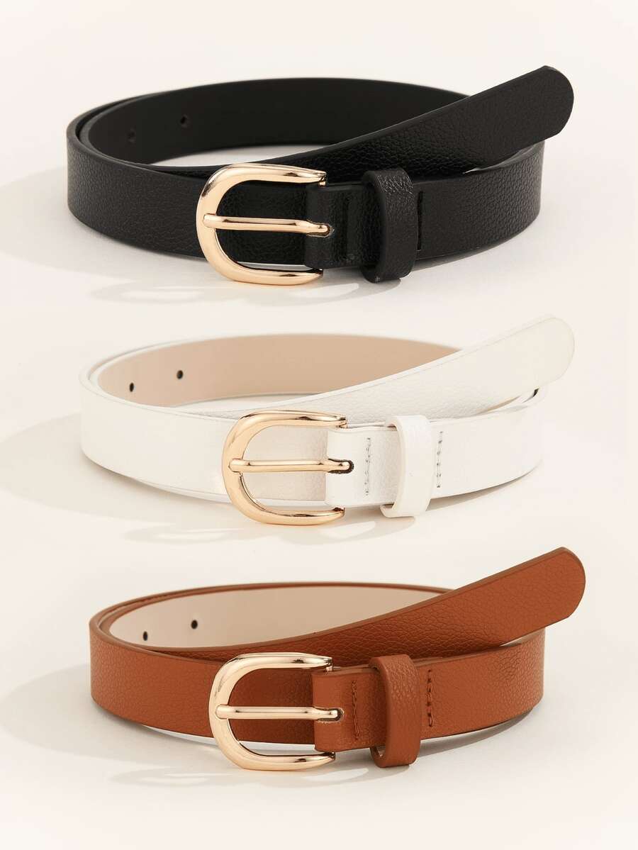 SGIAWETA-3pcs Sabuk Wanita Ele - Women Formal Wear With Jeans ulasan dan harga