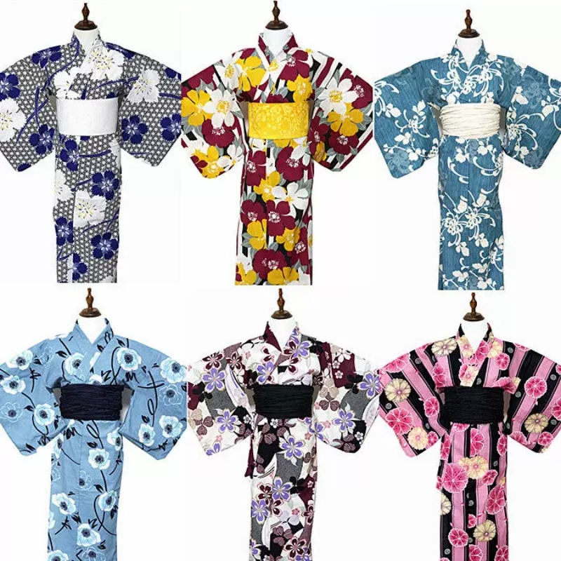 Kimono Wanita Musim Panas Yuka - Women'S Formal Traditional Wear ulasan dan harga