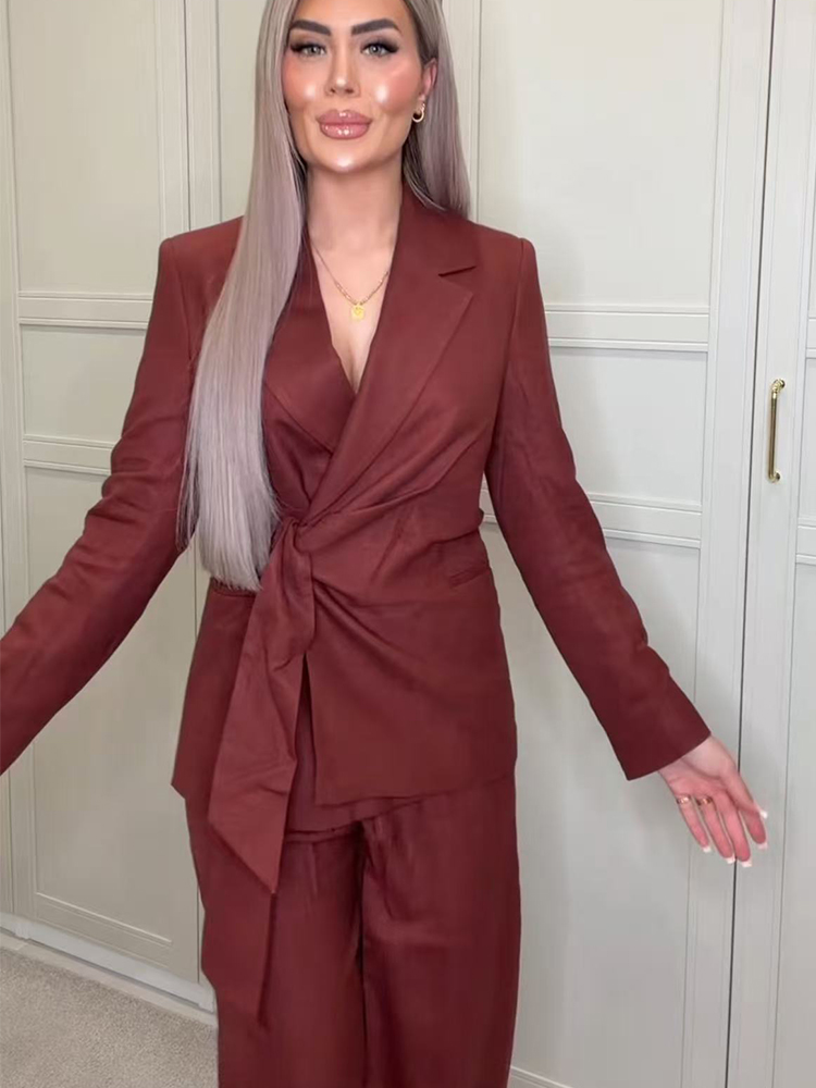 Setelan Blazer Celana Wanita K - Women'S Formal Wear Suits ulasan dan harga
