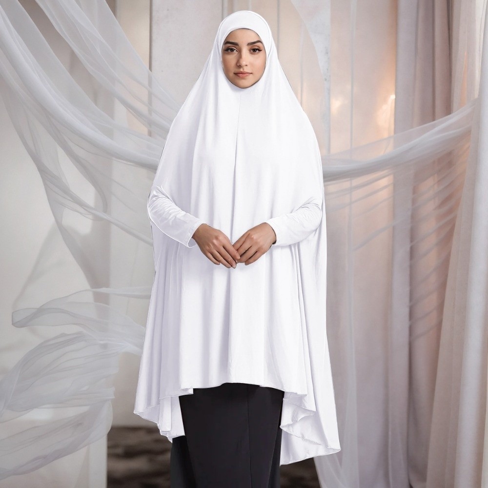 Kaftan Polos Abaya Muslim Paka - Women'S Formal Traditional Wear ulasan dan harga