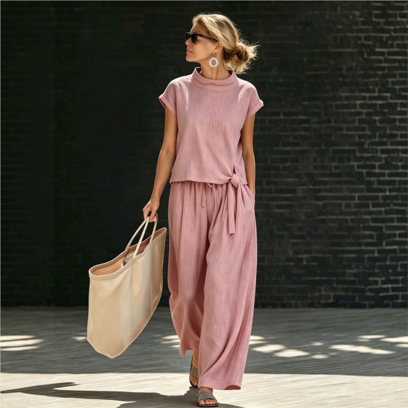 Set Celana Wanita Musim Panas  - Women'S Formal Wear With Pants ulasan dan harga