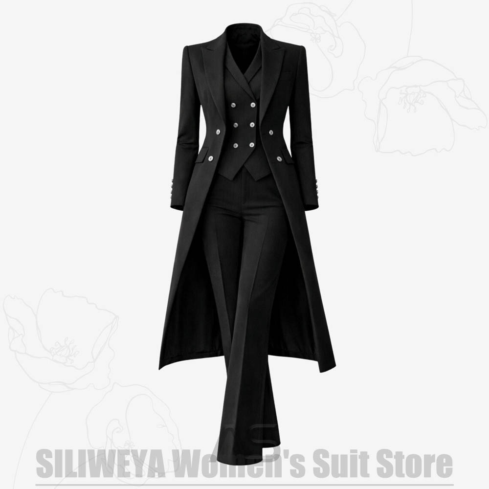 Setelan Wanita 3 Potong Jas Pa - Women'S Formal Wear Wedding ulasan dan harga