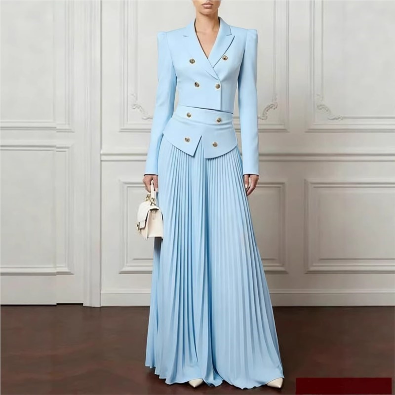 Setelan 2 Potong Berkelas deng - Women'S Formal Wear Suits ulasan dan harga