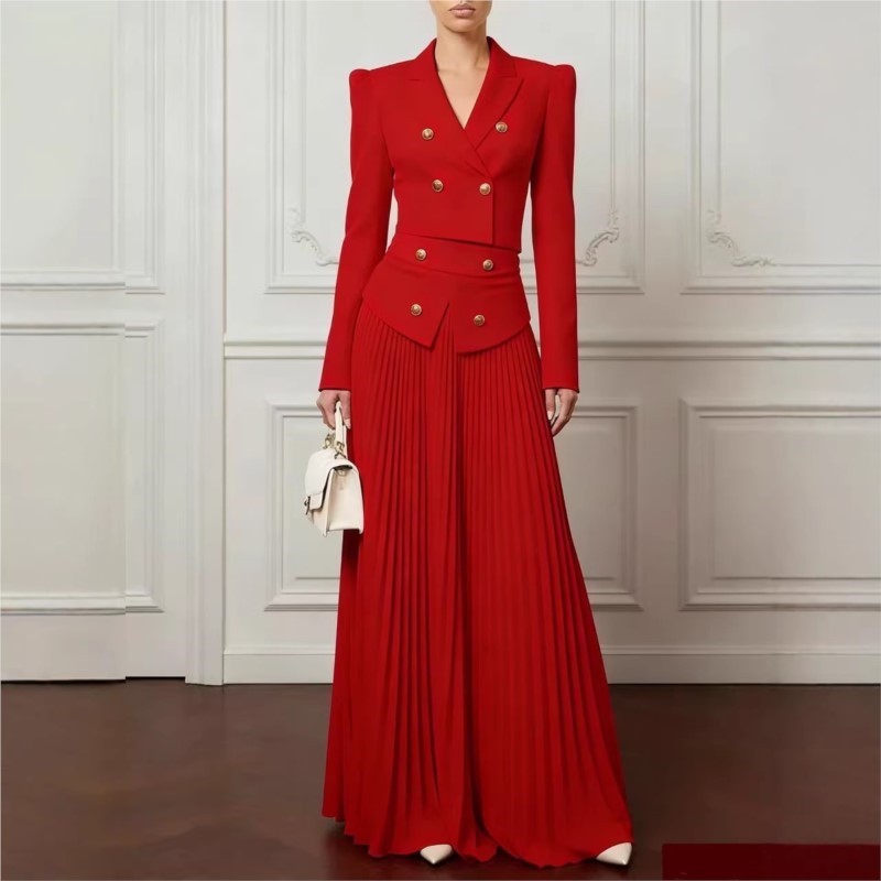 Setelan 2 Potong Berkelas deng - Women'S Formal Wear Suits ulasan dan harga