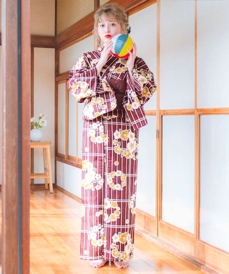 Kimono/Yukata Tradisional Jepa - Women'S Formal Traditional Wear ulasan dan harga