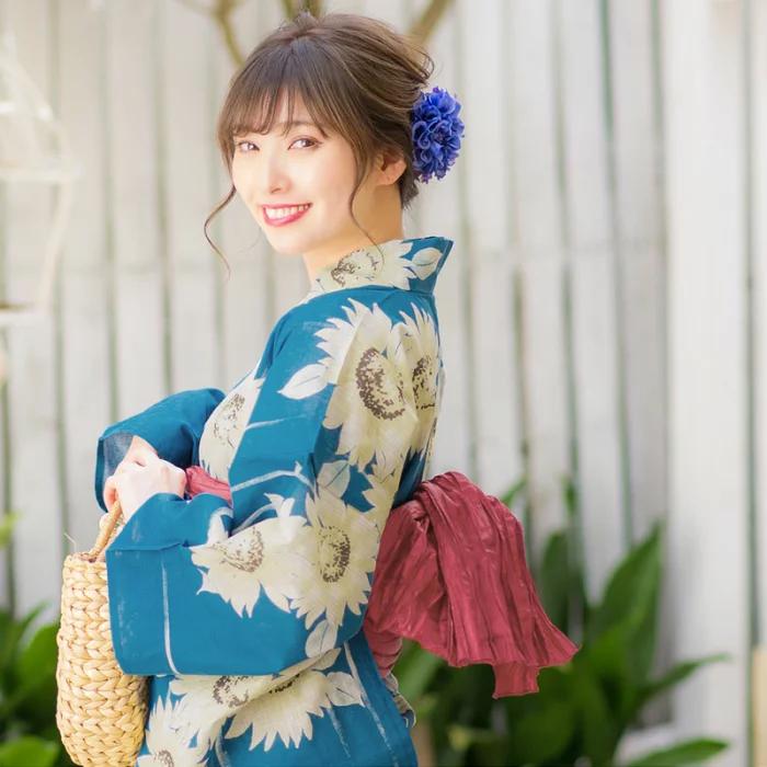 Kimono Yukata Jepang Wanita Ka - Women'S Formal Traditional Wear ulasan dan harga