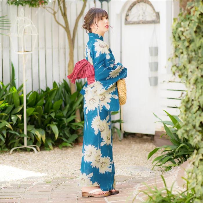 Kimono Yukata Jepang Wanita Ka - Women'S Formal Traditional Wear ulasan dan harga