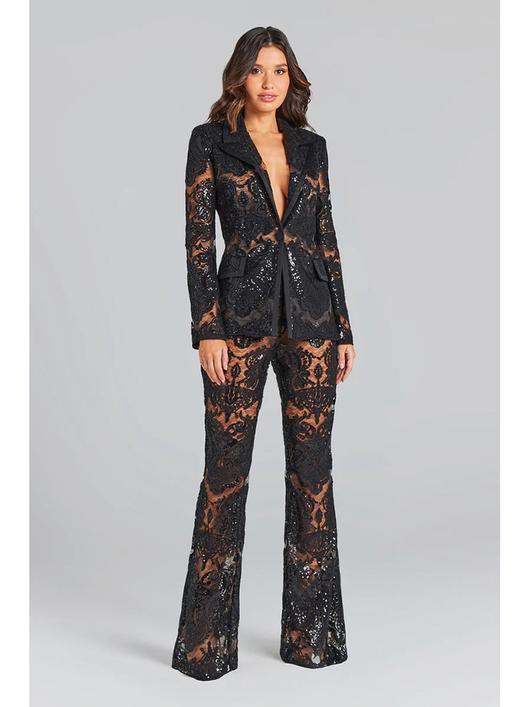 HIGH STREET Setelan Desainer T - Women'S Formal Wear Suits ulasan dan harga